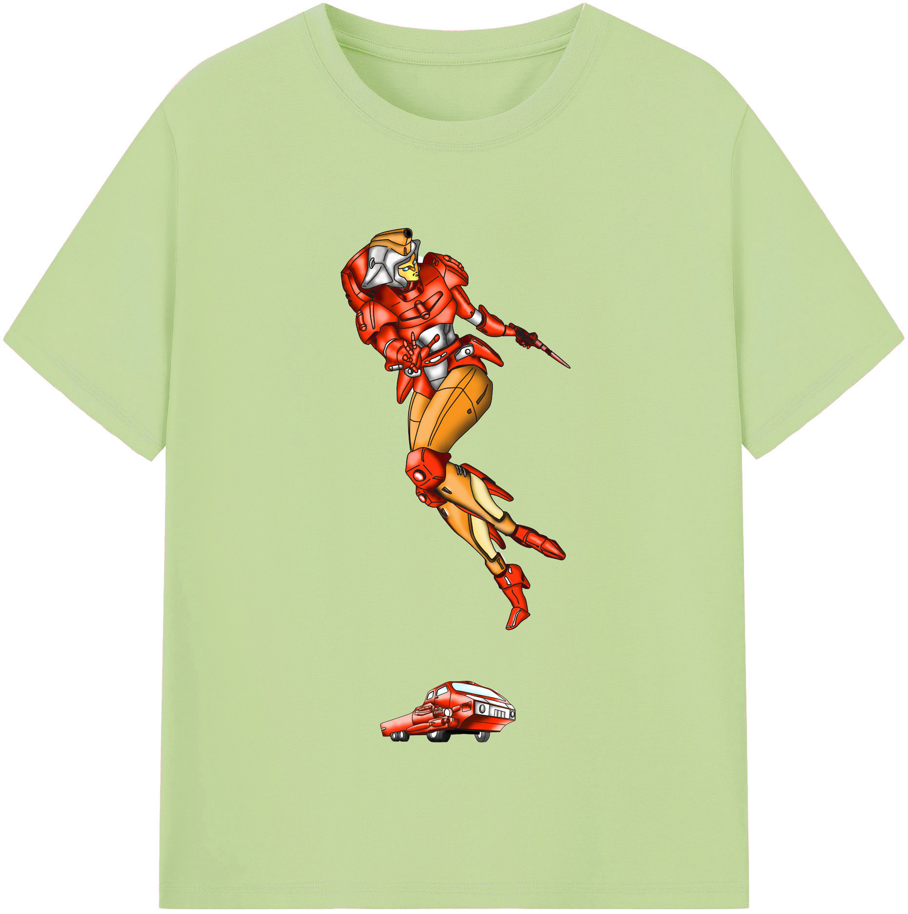 （画像用）  綿100％半袖Tシャツ（フロントプリント）